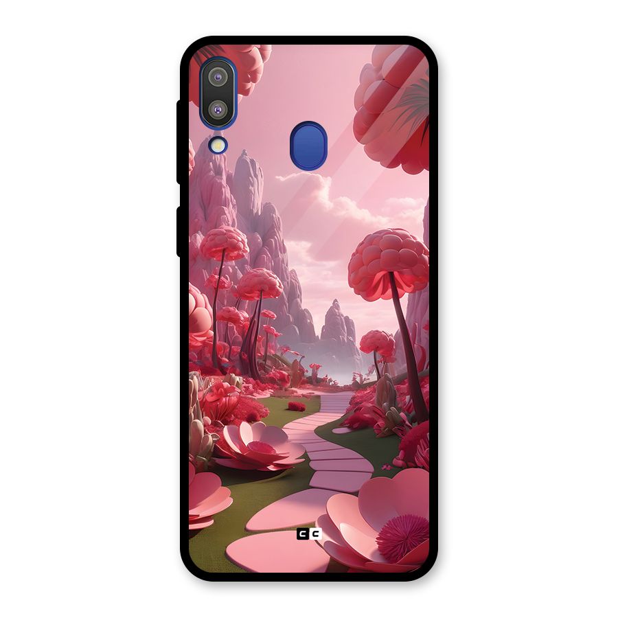 Garden Of Love Glass Back Case for Galaxy M20