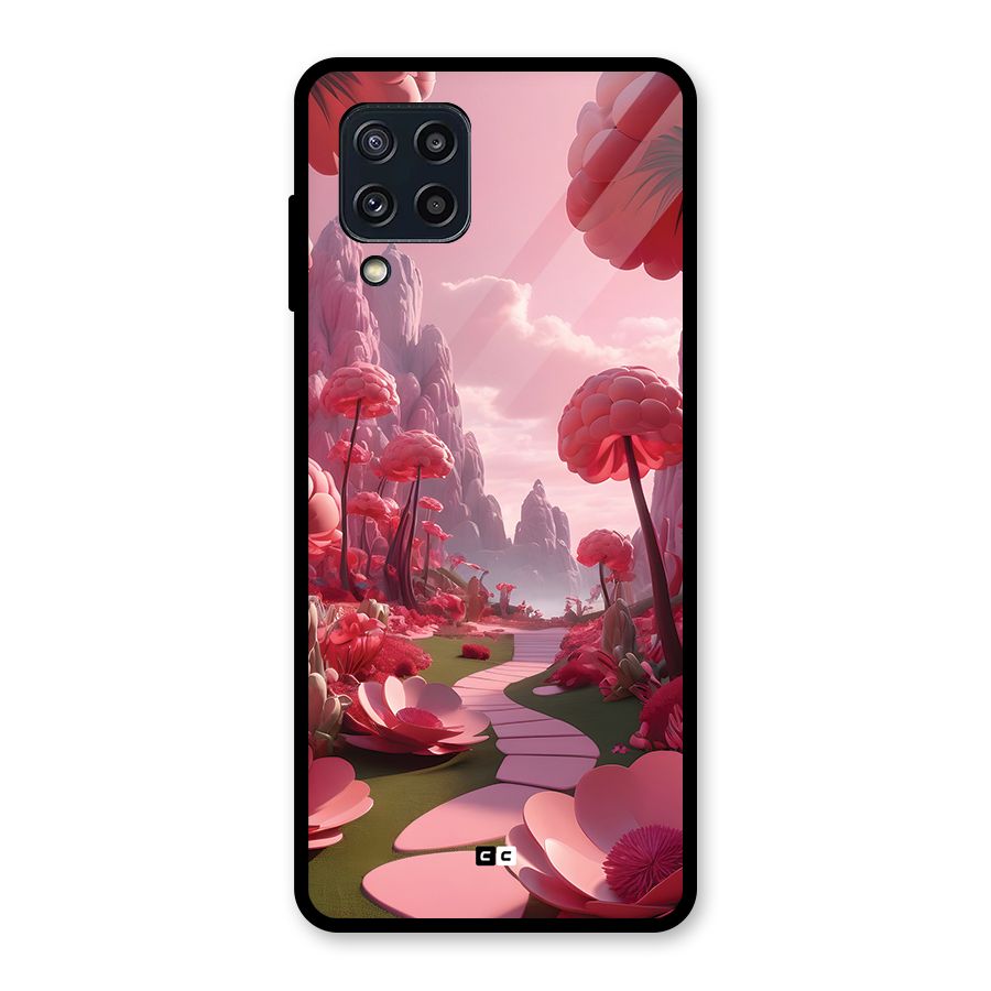 Garden Of Love Glass Back Case for Galaxy M32