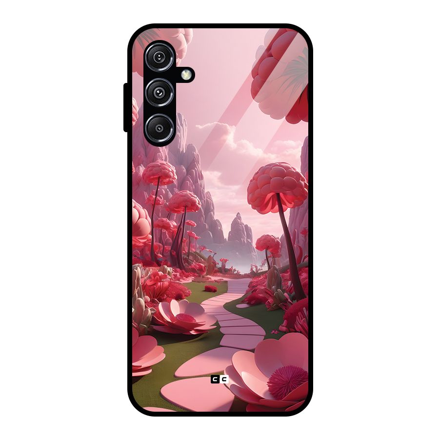 Garden Of Love Glass Back Case for Galaxy M34 5G