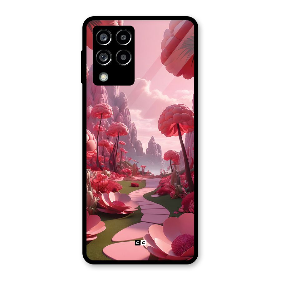 Garden Of Love Glass Back Case for Galaxy M53 5G