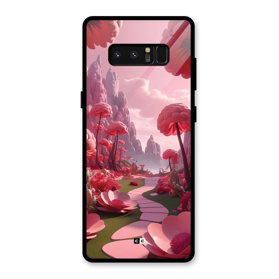 Garden Of Love Glass Back Case for Galaxy Note 8