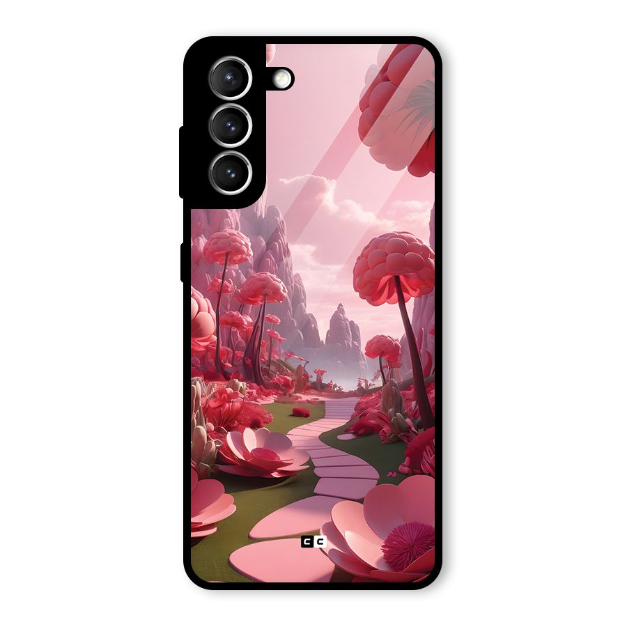 Garden Of Love Glass Back Case for Galaxy S21 5G