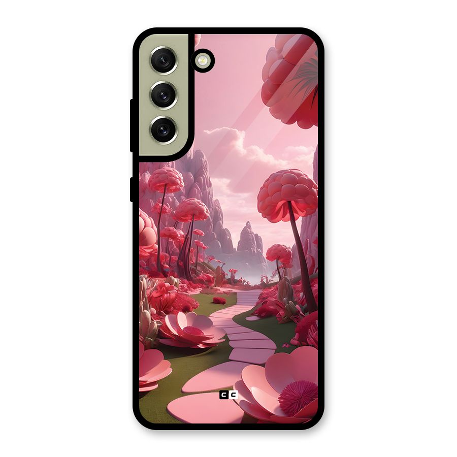 Garden Of Love Glass Back Case for Galaxy S21 FE 5G