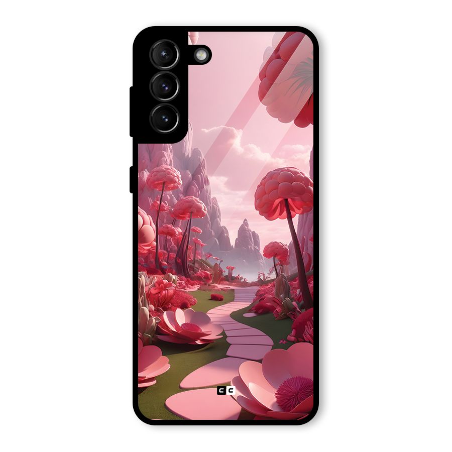 Garden Of Love Glass Back Case for Galaxy S21 Plus