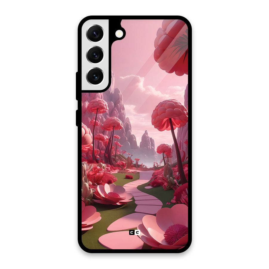 Garden Of Love Glass Back Case for Galaxy S22 Plus 5G