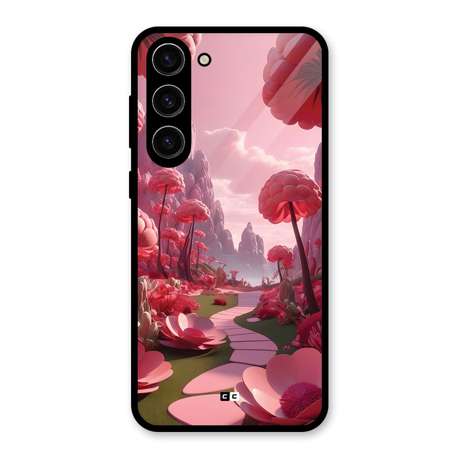 Garden Of Love Glass Back Case for Galaxy S23 Plus
