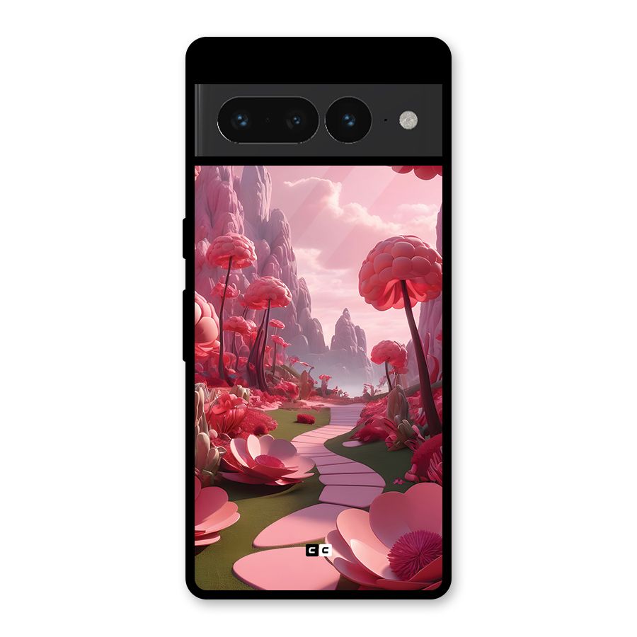 Garden Of Love Glass Back Case for Google Pixel 7 Pro