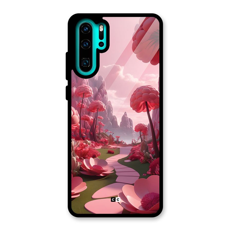 Garden Of Love Glass Back Case for Huawei P30 Pro