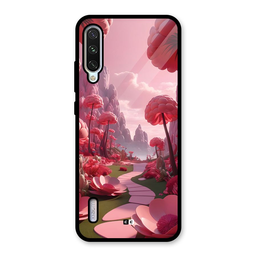 Garden Of Love Glass Back Case for Mi A3