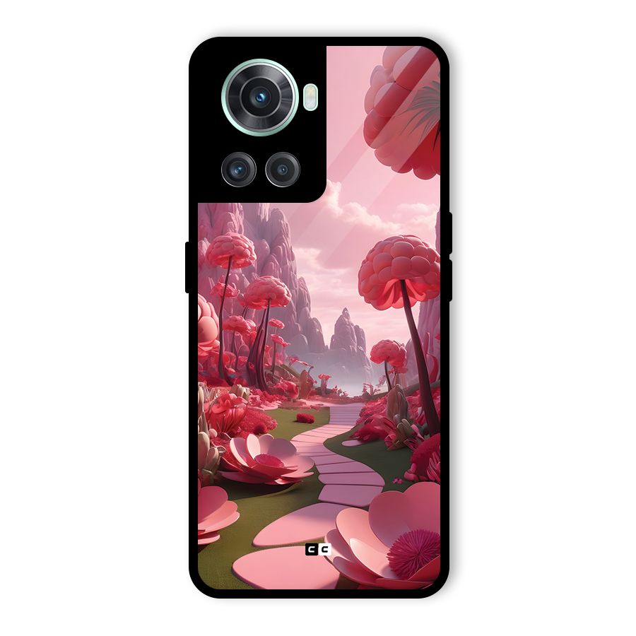Garden Of Love Glass Back Case for OnePlus 10R