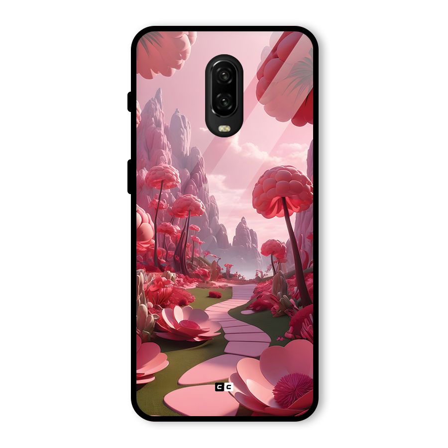 Garden Of Love Glass Back Case for OnePlus 6T