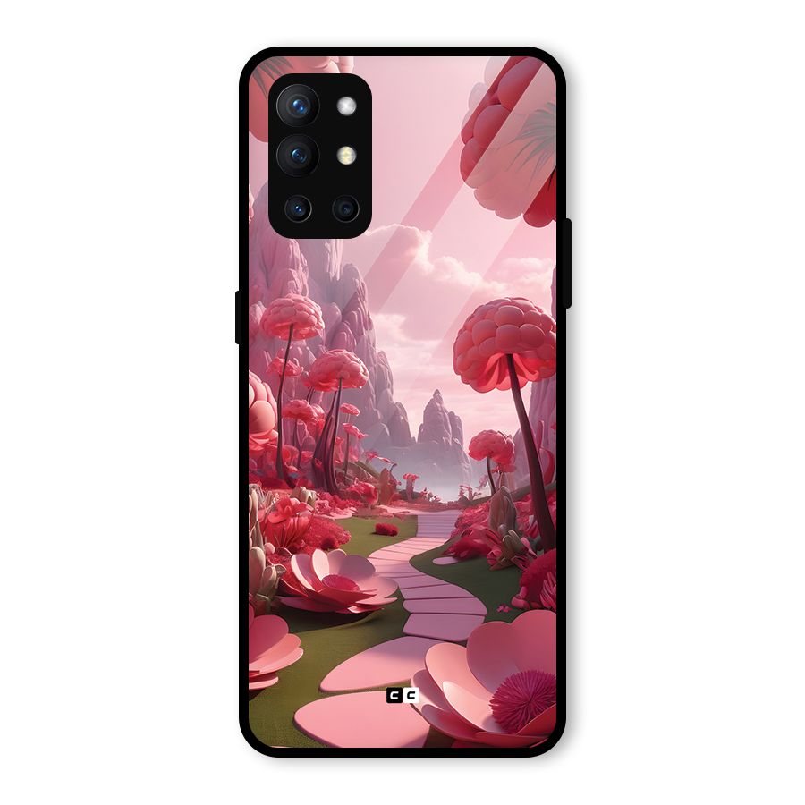 Garden Of Love Glass Back Case for OnePlus 9R