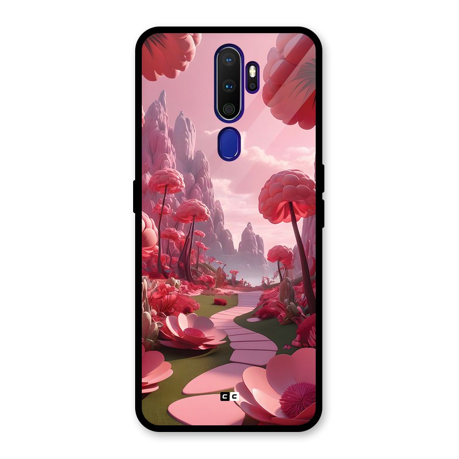 Garden Of Love Glass Back Case for Oppo A9 (2020)