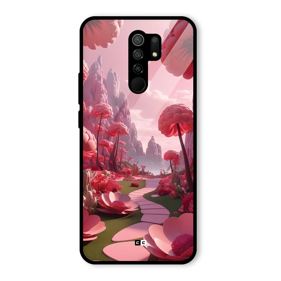 Garden Of Love Glass Back Case for Poco M2
