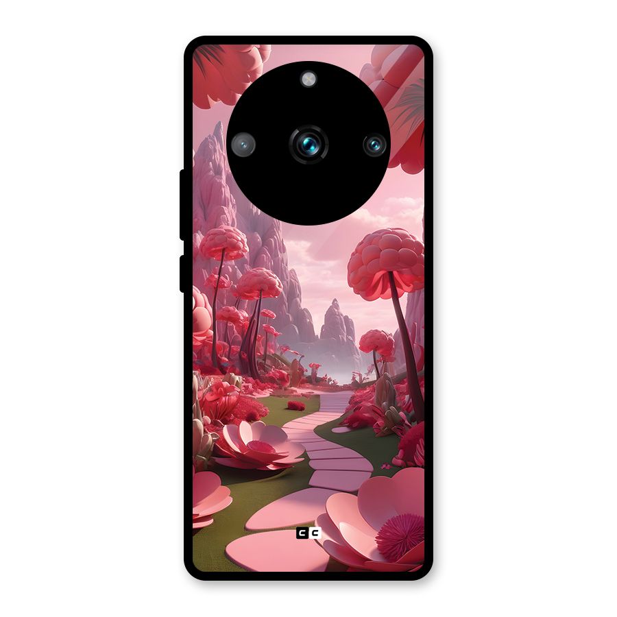 Garden Of Love Glass Back Case for Realme 11 Pro Plus