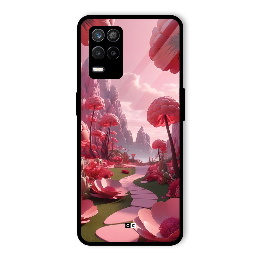 Garden Of Love Glass Back Case for Realme 8 5G