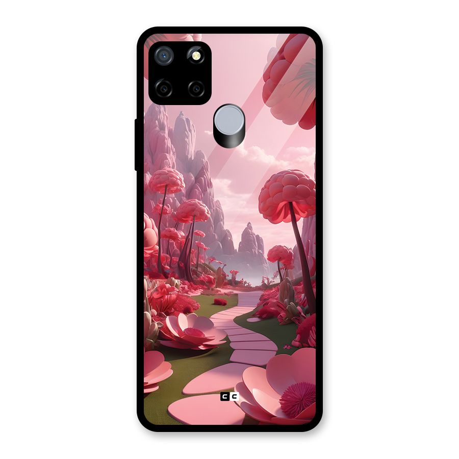 Garden Of Love Glass Back Case for Realme Narzo 20