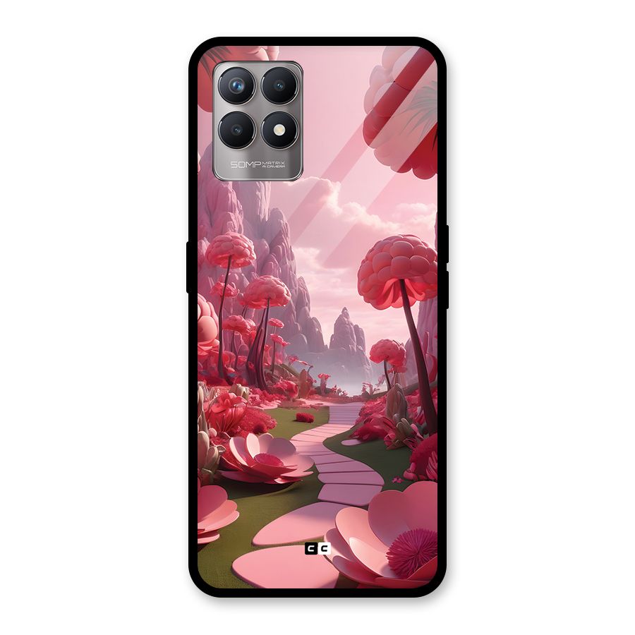 Garden Of Love Glass Back Case for Realme Narzo 50