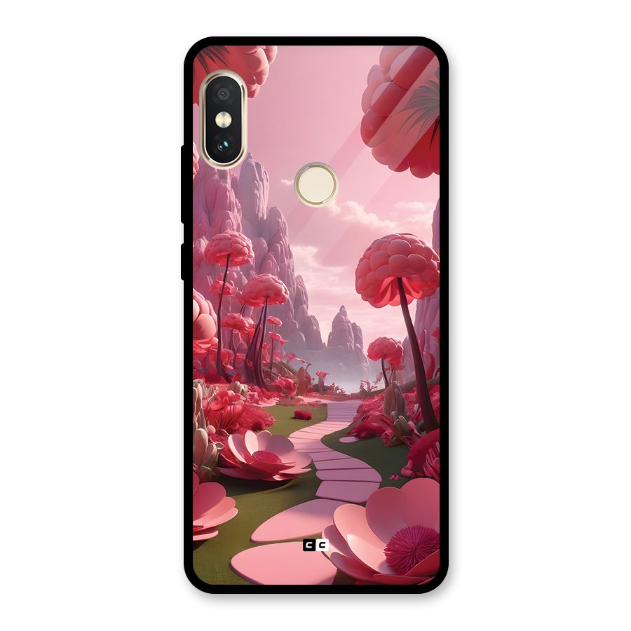 Garden Of Love Glass Back Case for Redmi Note 5 Pro