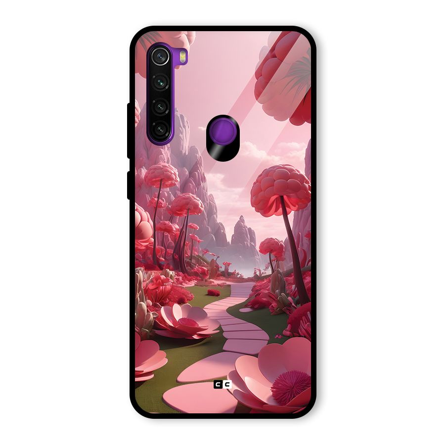 Garden Of Love Glass Back Case for Redmi Note 8