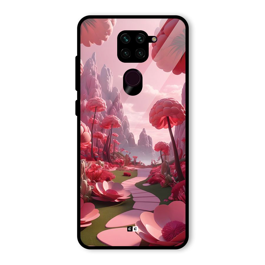 Garden Of Love Glass Back Case for Redmi Note 9