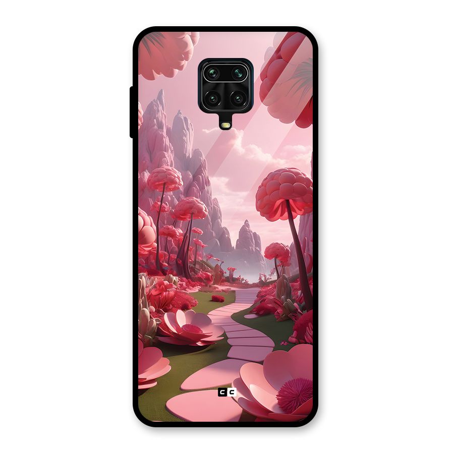 Garden Of Love Glass Back Case for Redmi Note 9 Pro
