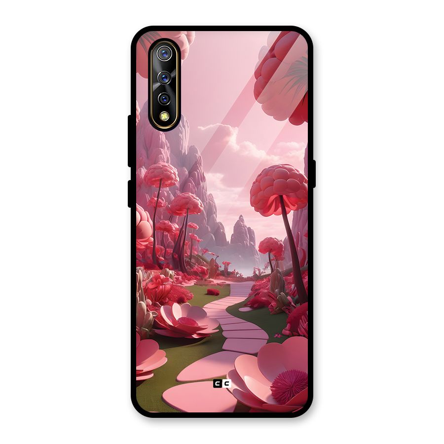 Garden Of Love Glass Back Case for Vivo S1