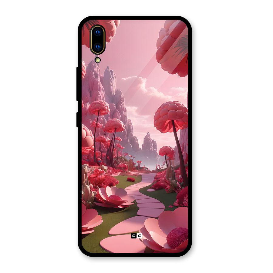 Garden Of Love Glass Back Case for Vivo V11 Pro