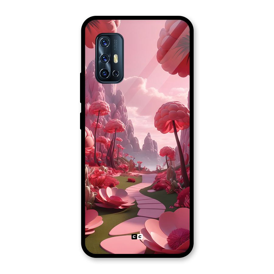 Garden Of Love Glass Back Case for Vivo V17