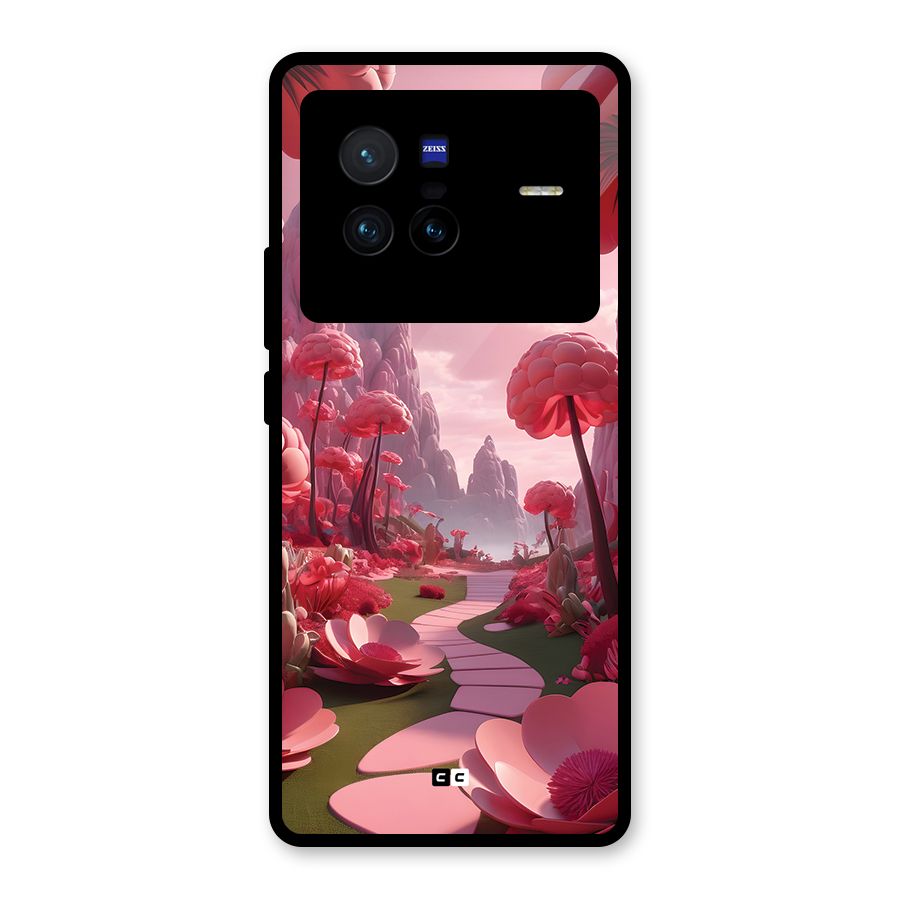 Garden Of Love Glass Back Case for Vivo X80