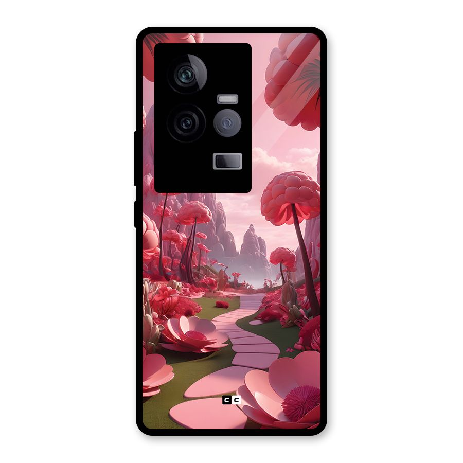 Garden Of Love Glass Back Case for Vivo iQOO 11 5G