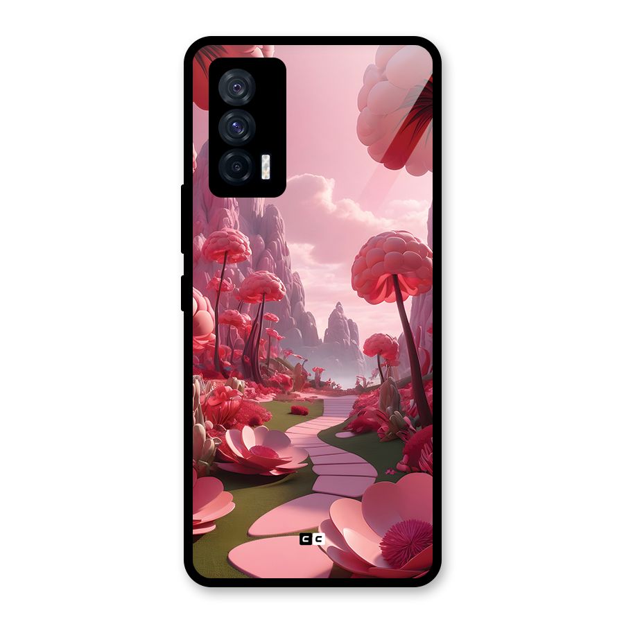 Garden Of Love Glass Back Case for Vivo iQOO 7 5G