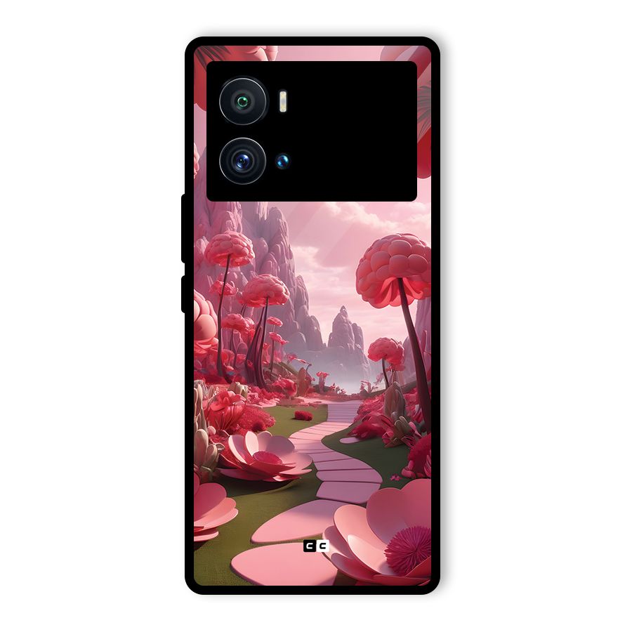 Garden Of Love Glass Back Case for Vivo iQOO 9 Pro