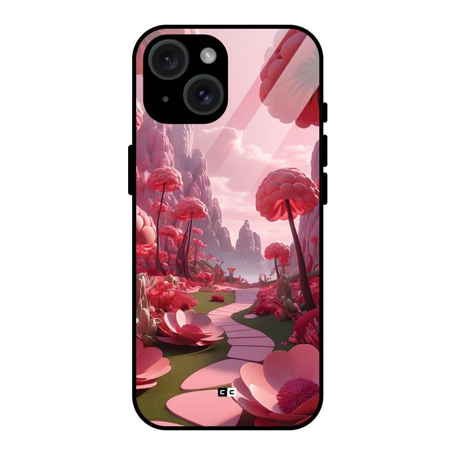 Garden Of Love Glass Back Case for iPhone 15