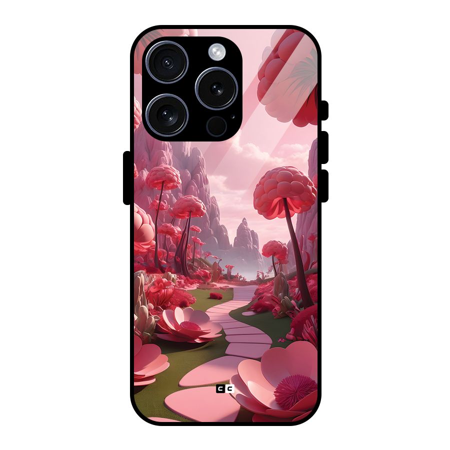 Garden Of Love Glass Back Case for iPhone 15 Pro