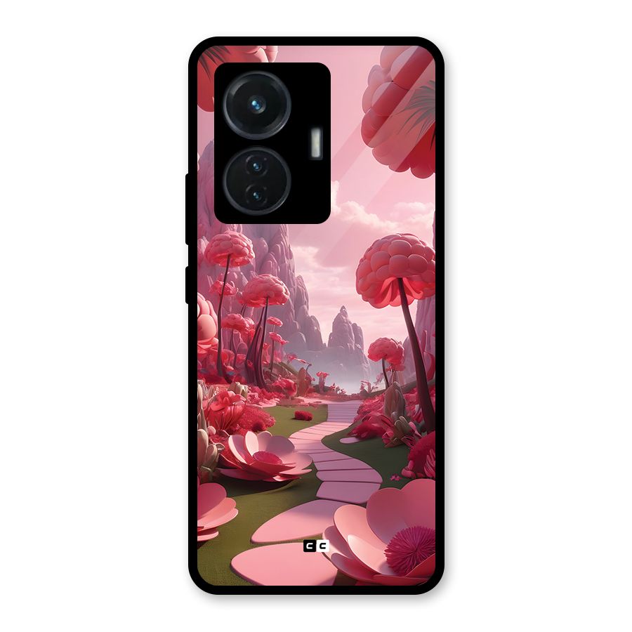 Garden Of Love Glass Back Case for iQOO Z6 44W