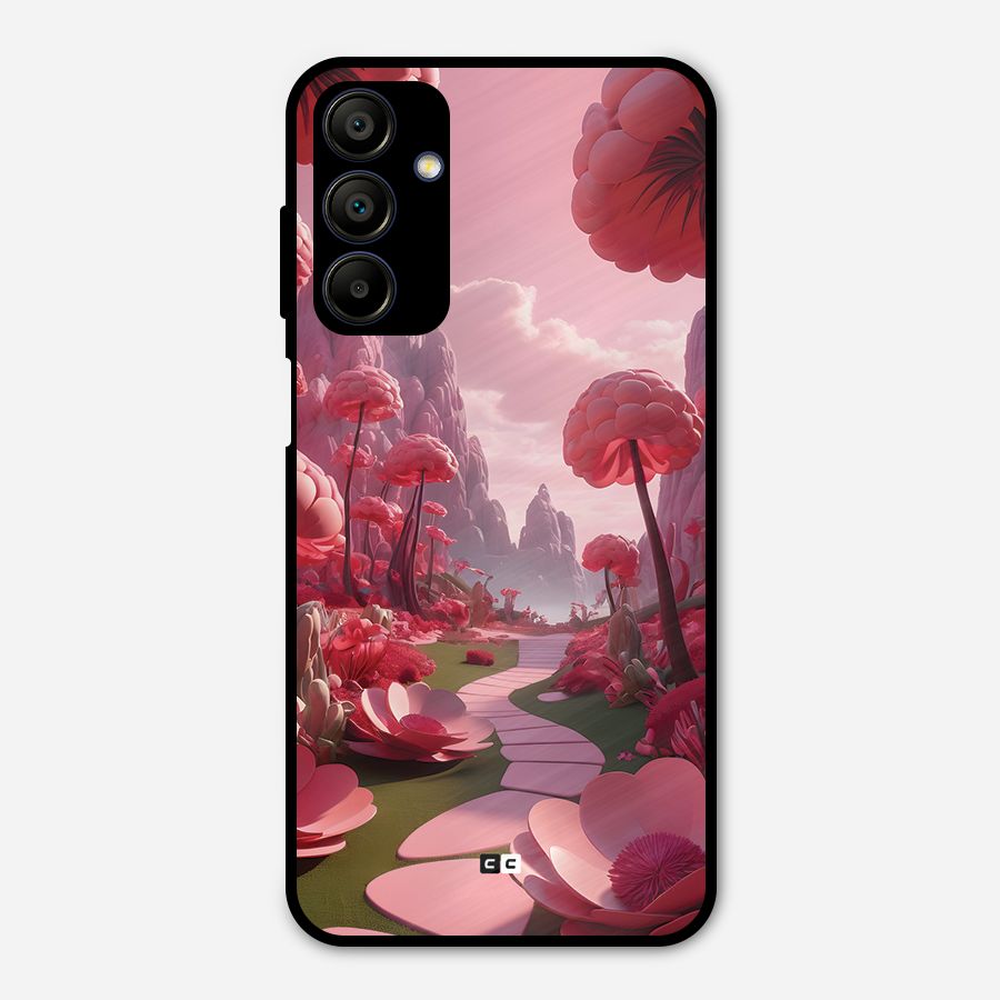 Garden Of Love Metal Back Case for Galaxy A15 5G