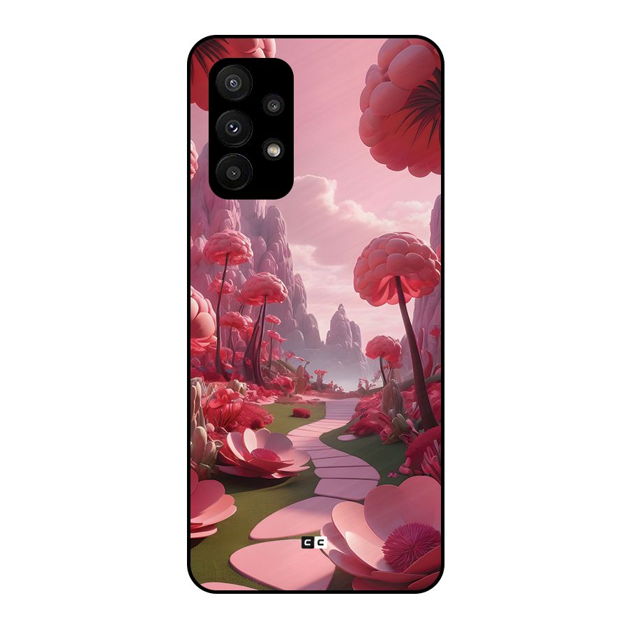 Garden Of Love Metal Back Case for Galaxy A23