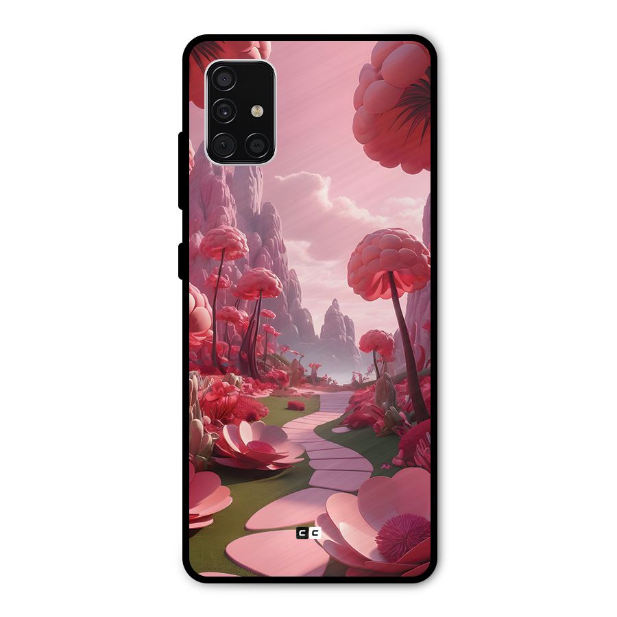 Garden Of Love Metal Back Case for Galaxy A51