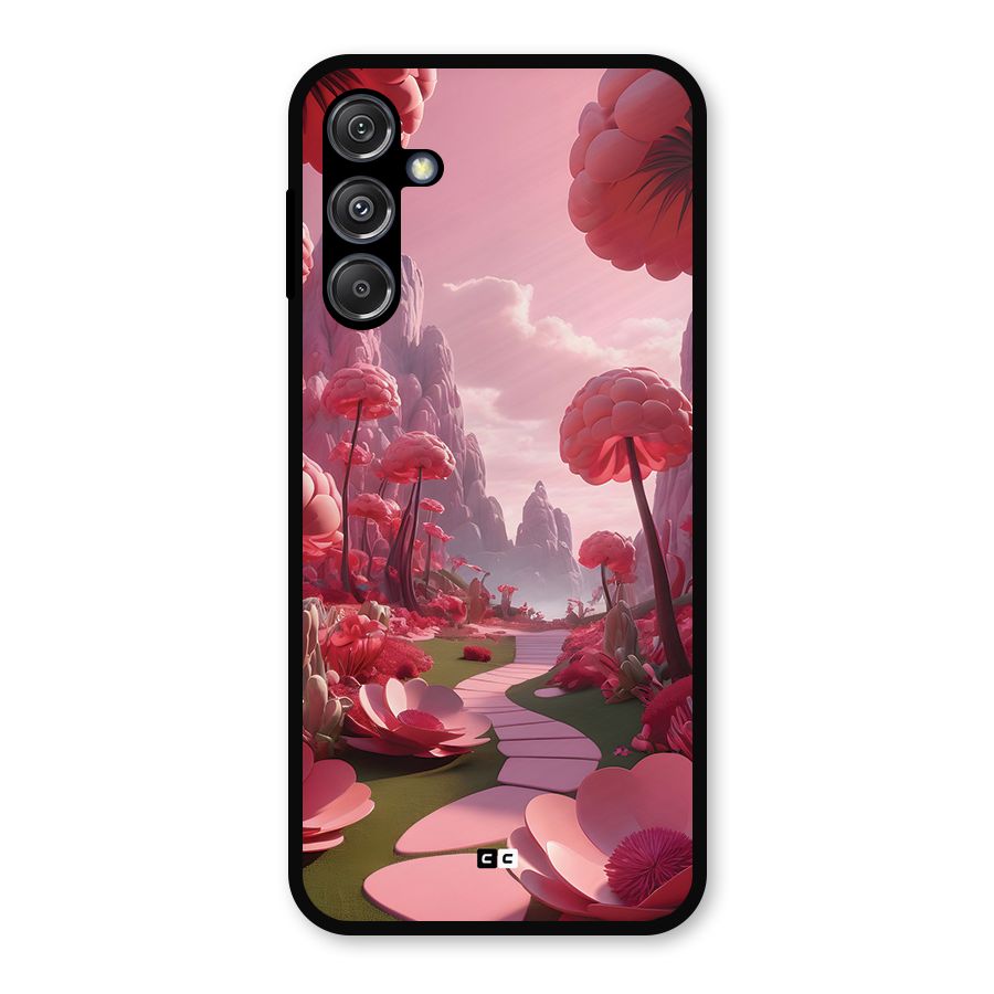 Garden Of Love Metal Back Case for Galaxy M34 5G