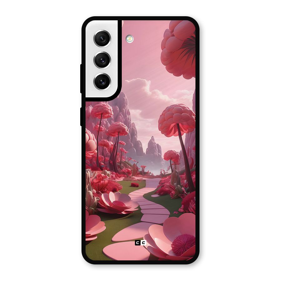 Garden Of Love Metal Back Case for Galaxy S21 FE 5G