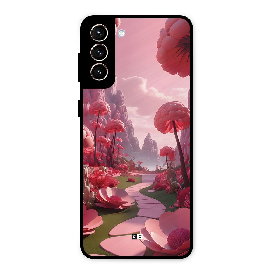 Garden Of Love Metal Back Case for Galaxy S21 Plus