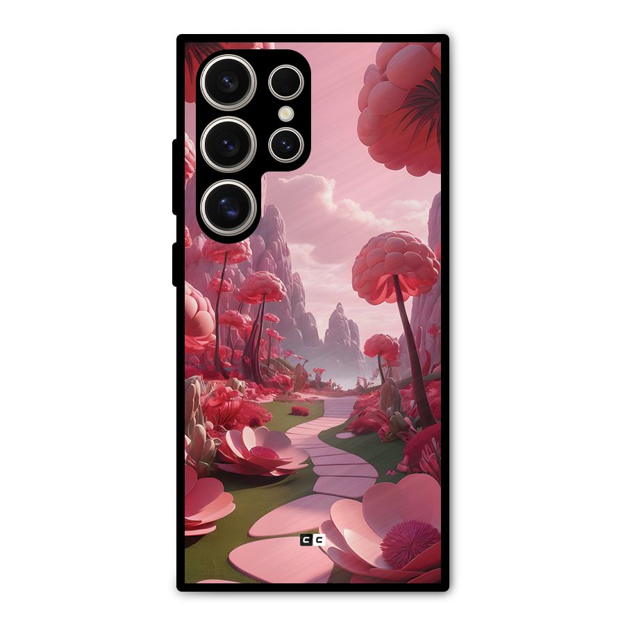 Garden Of Love Metal Back Case for Galaxy S24 Ultra