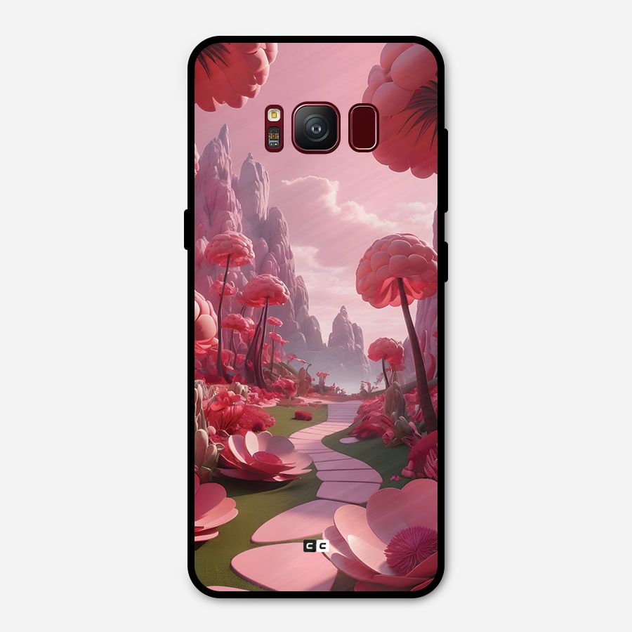 Garden Of Love Metal Back Case for Galaxy S8