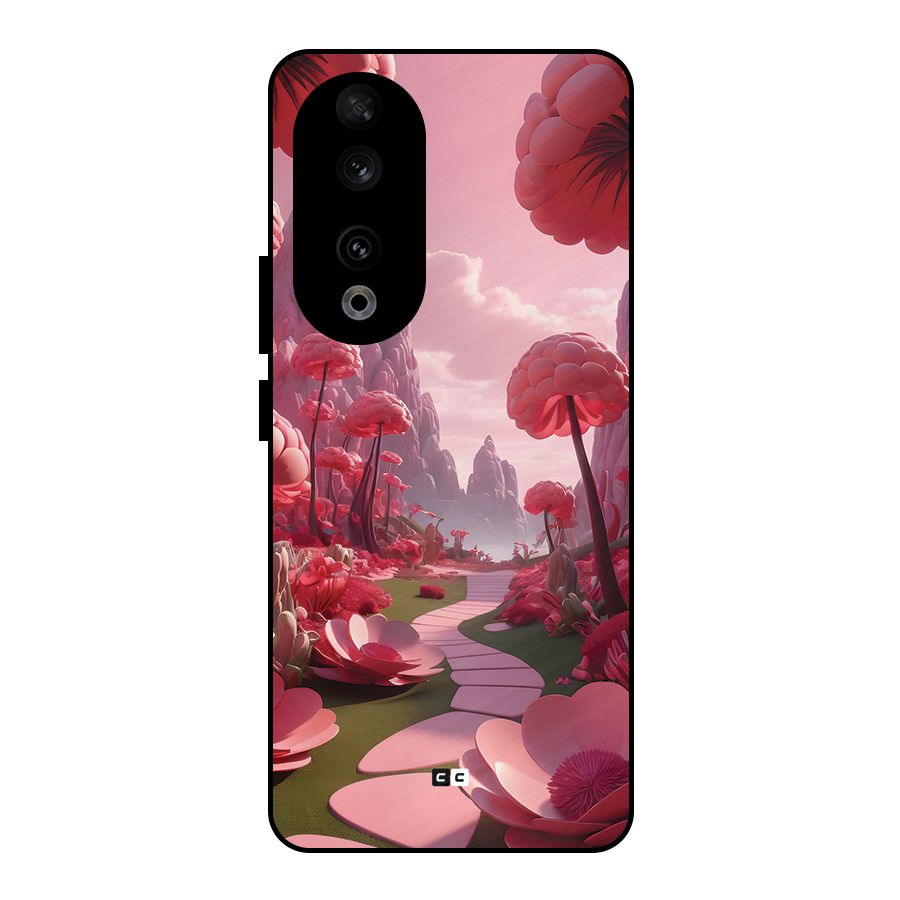 Garden Of Love Metal Back Case for Honor 90