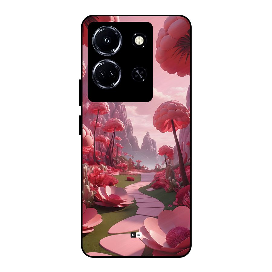 Garden Of Love Metal Back Case for Infinix Note 30 5G