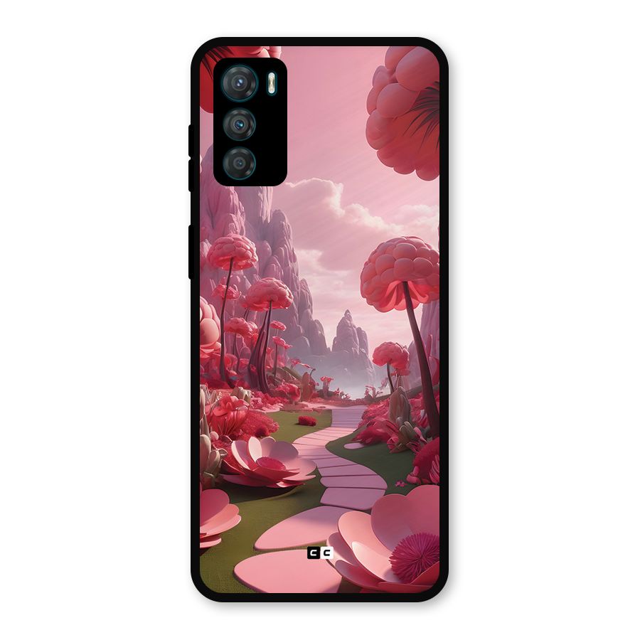 Garden Of Love Metal Back Case for Moto G42