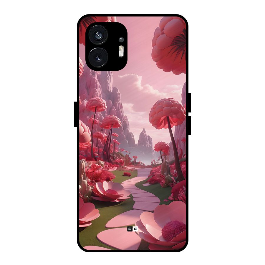 Garden Of Love Metal Back Case for Nothing Phone 2