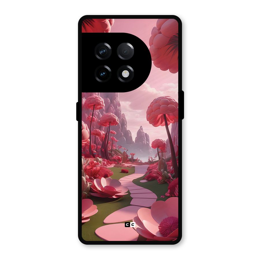 Garden Of Love Metal Back Case for OnePlus 11R
