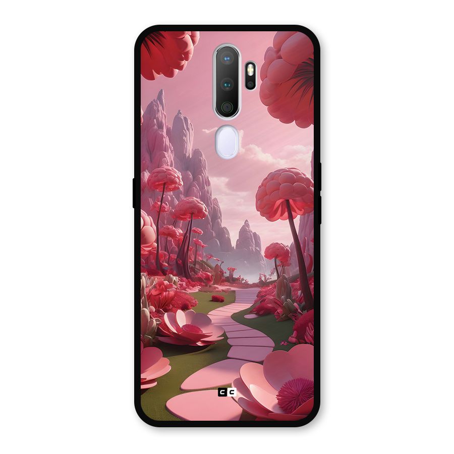 Garden Of Love Metal Back Case for Oppo A9 (2020)
